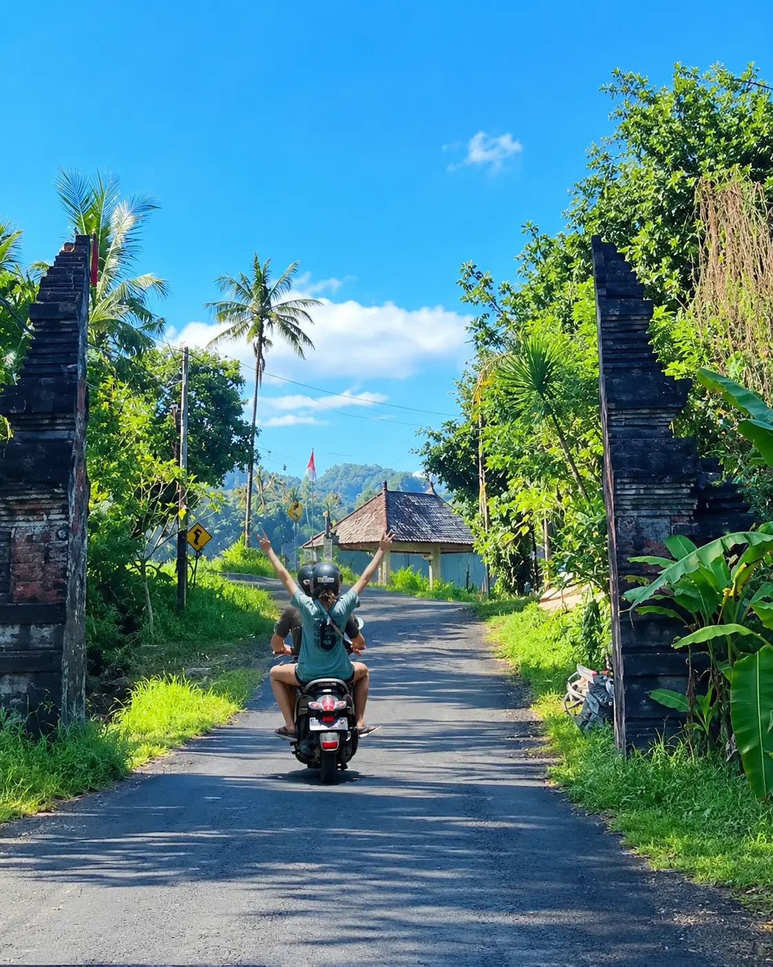 Sidemen scenic hills and scooter tour view
